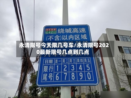 永清限号今天限几号车/永清限号2020最新限号几点到几点