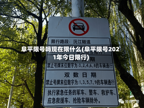阜平限号吗现在限什么(阜平限号2021年今日限行)