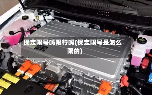 保定限号吗限行吗(保定限号是怎么限的)