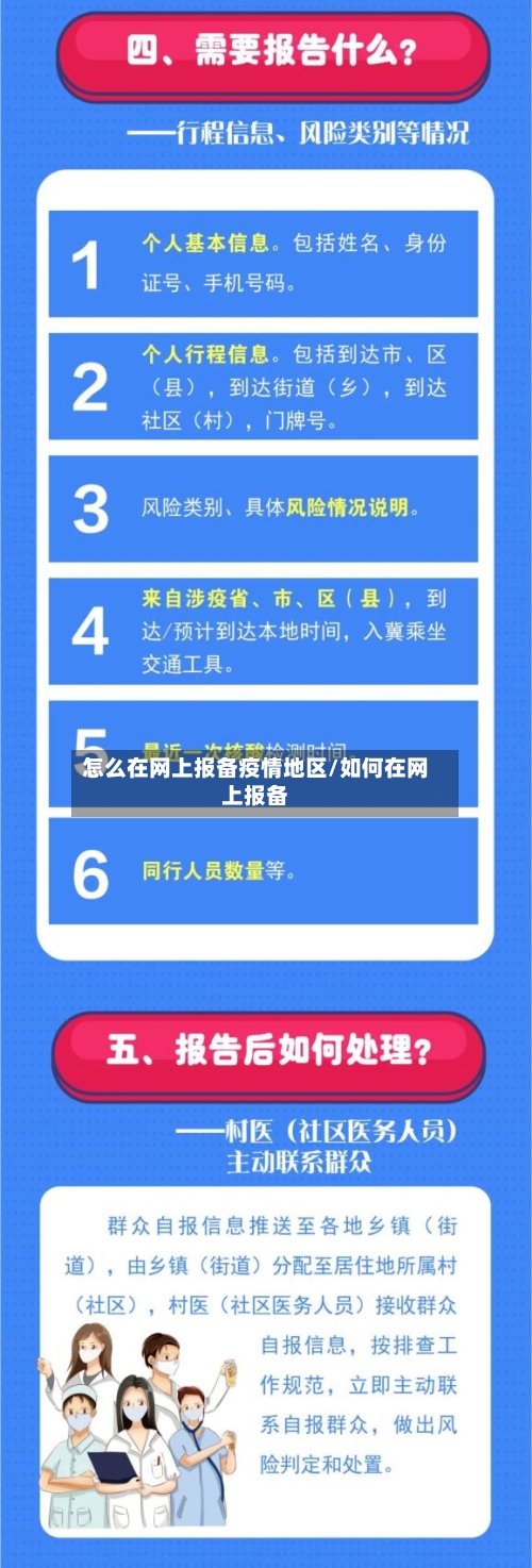 怎么在网上报备疫情地区/如何在网上报备