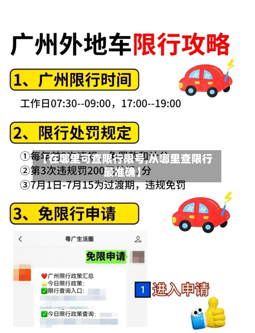 【在哪里可查限行限号,从哪里查限行最准确】