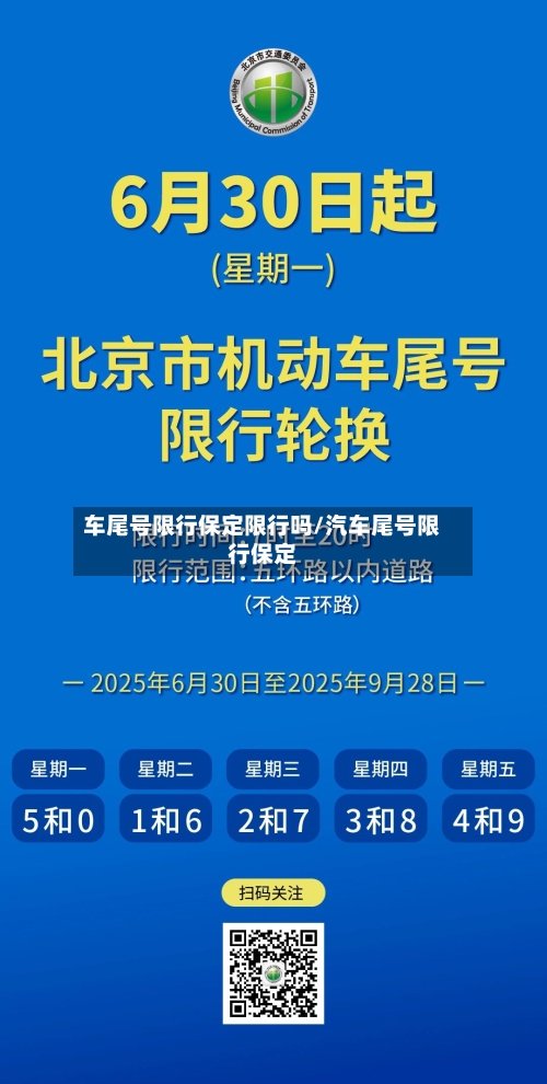 车尾号限行保定限行吗/汽车尾号限行保定