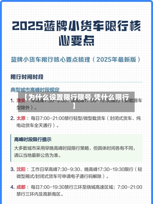 【为什么设置限行限号,凭什么限行】