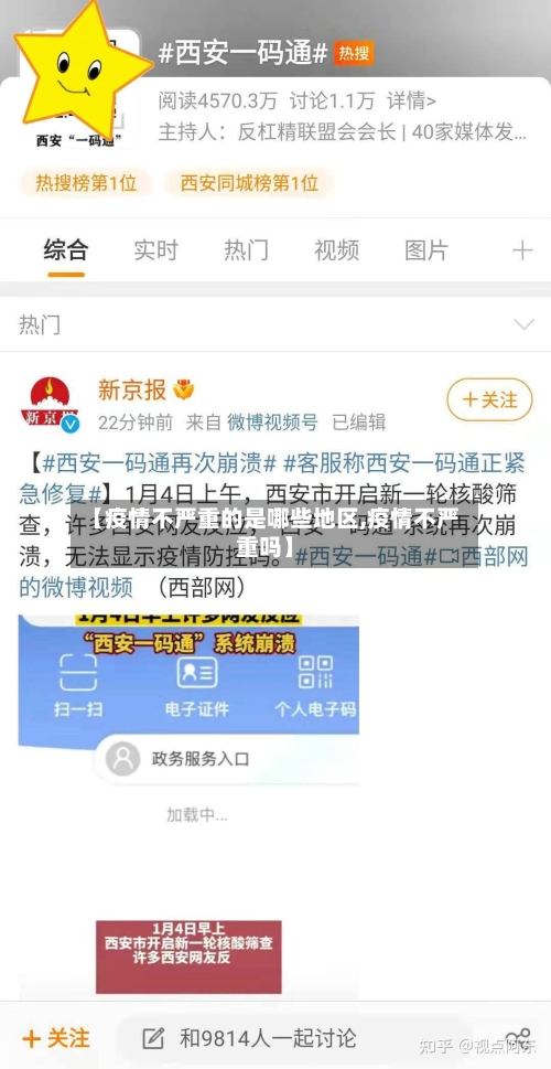 【疫情不严重的是哪些地区,疫情不严重吗】