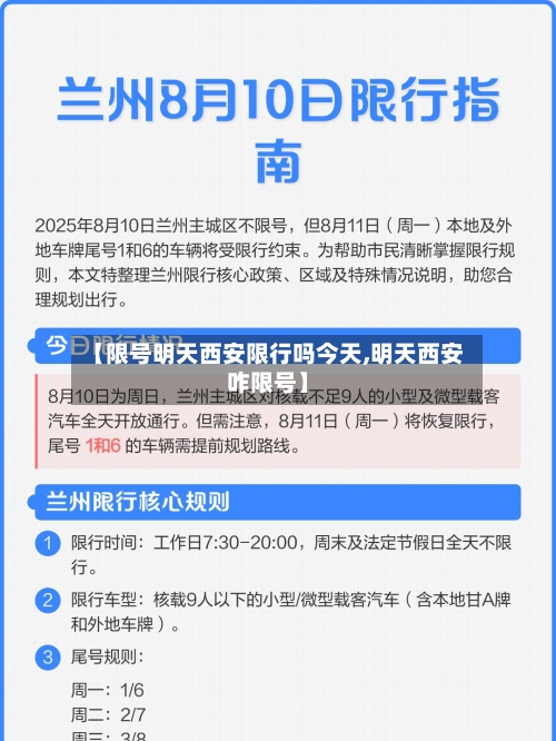 【限号明天西安限行吗今天,明天西安咋限号】