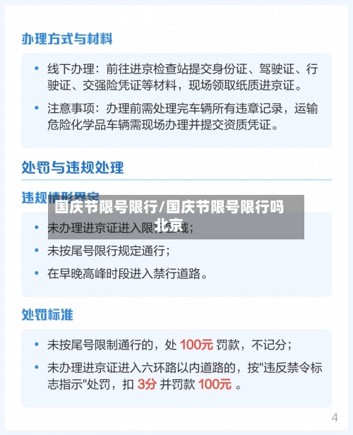 国庆节限号限行/国庆节限号限行吗北京