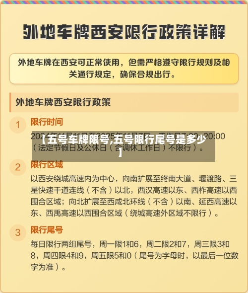 【五号车牌限号,五号限行尾号是多少】