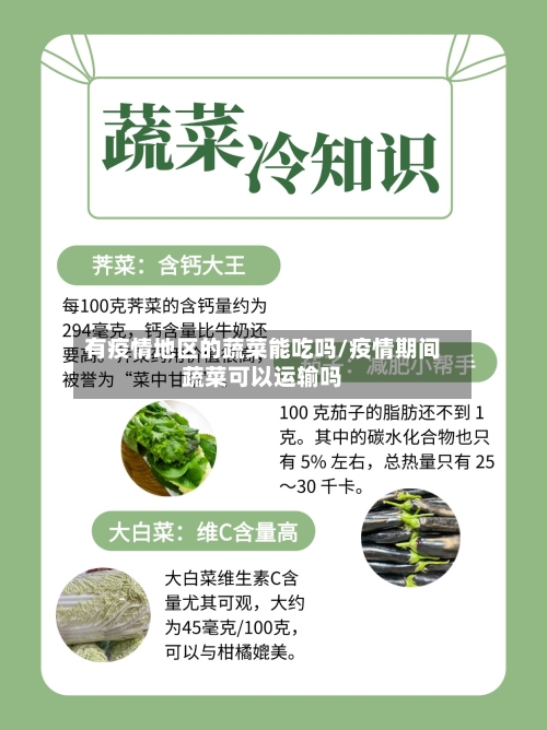 有疫情地区的蔬菜能吃吗/疫情期间蔬菜可以运输吗