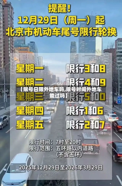 【限号日限外地车吗,限号时间外地车能过吗】