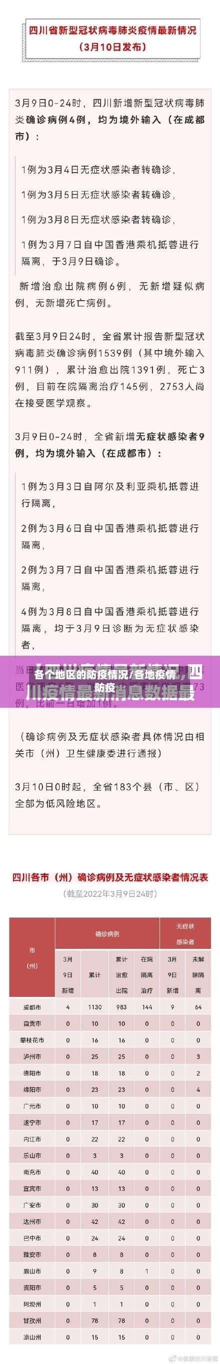 各个地区的防疫情况/各地疫情防疫