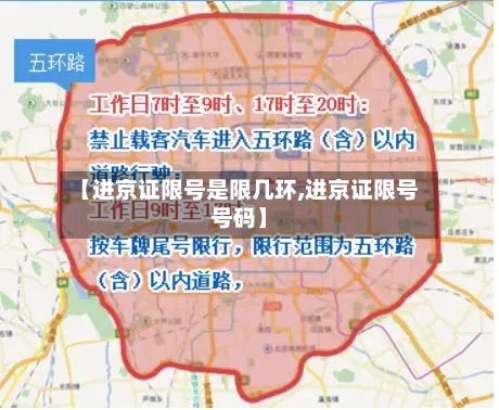 【进京证限号是限几环,进京证限号号码】
