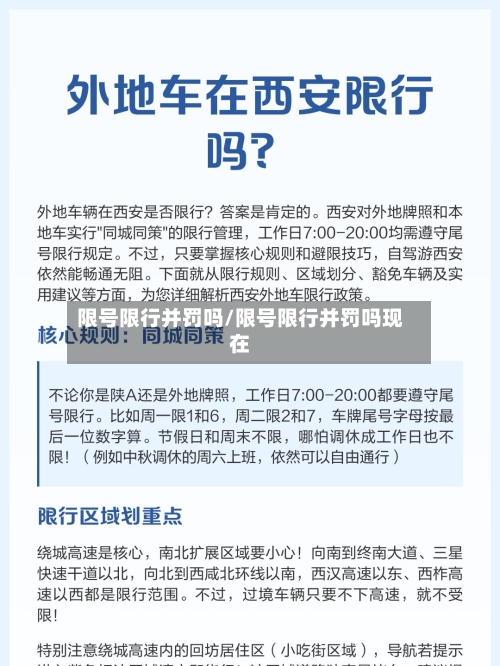 限号限行并罚吗/限号限行并罚吗现在
