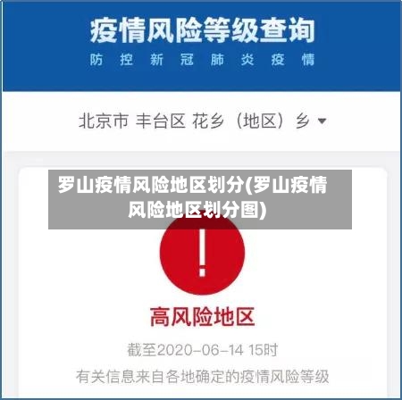 罗山疫情风险地区划分(罗山疫情风险地区划分图)