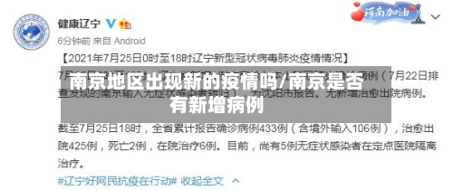 南京地区出现新的疫情吗/南京是否有新增病例