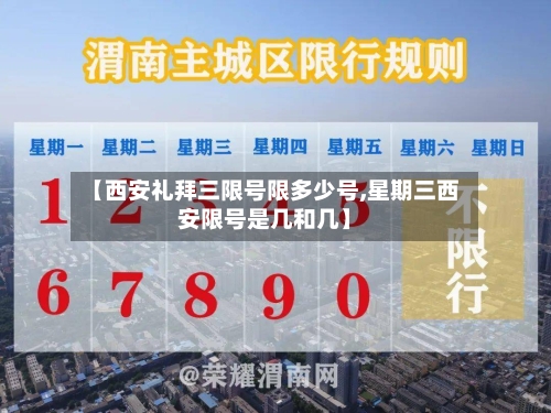 【西安礼拜三限号限多少号,星期三西安限号是几和几】
