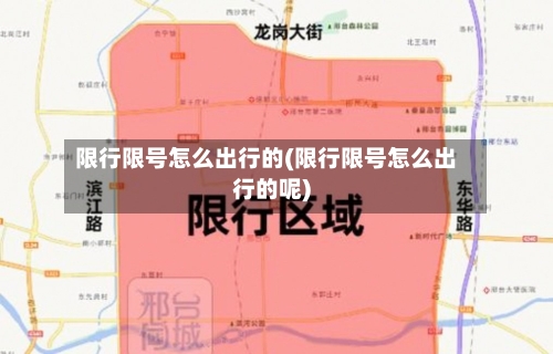 限行限号怎么出行的(限行限号怎么出行的呢)
