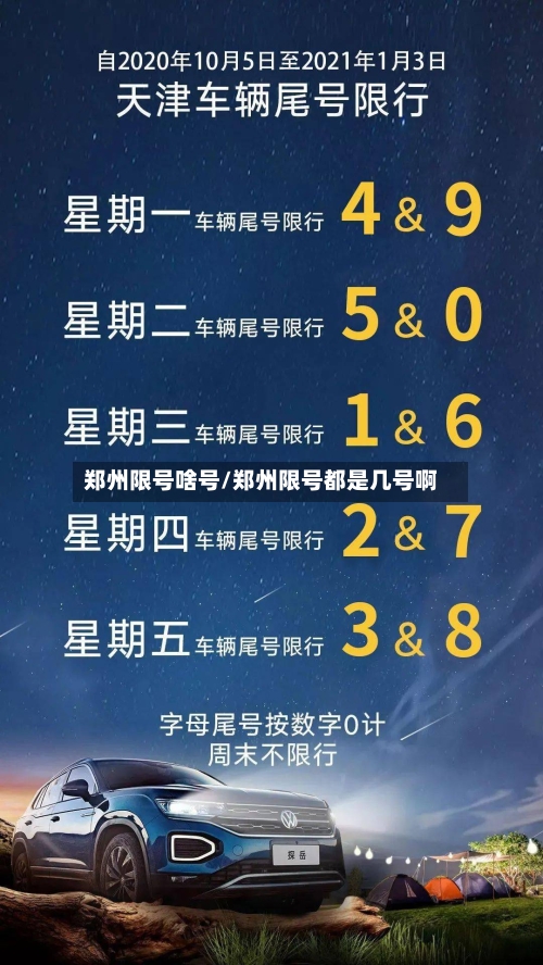 郑州限号啥号/郑州限号都是几号啊