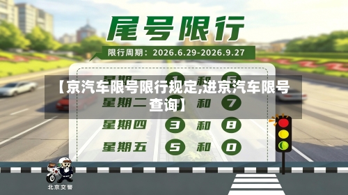 【京汽车限号限行规定,进京汽车限号查询】