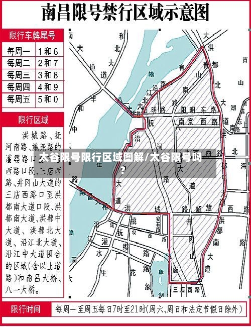 太谷限号限行区域图解/太谷限号吗?