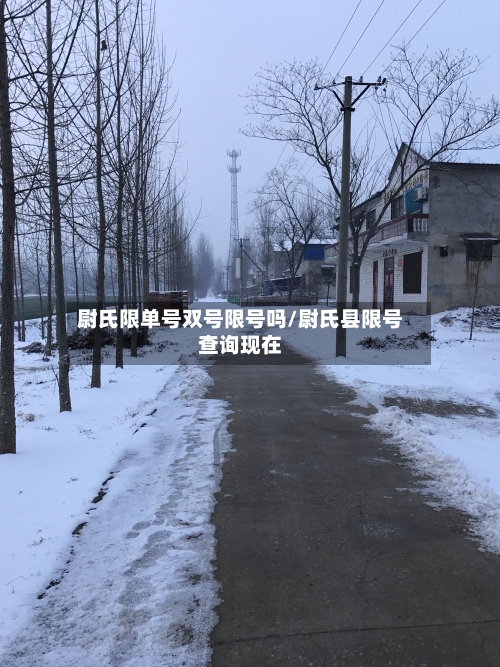 尉氏限单号双号限号吗/尉氏县限号查询现在