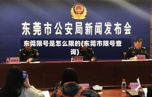 东莞限号是怎么限的(东莞市限号查询)