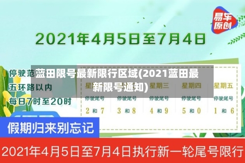 蓝田限号最新限行区域(2021蓝田最新限号通知)