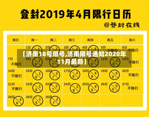 【济南18号限号,济南限号通知2020年11月最新】