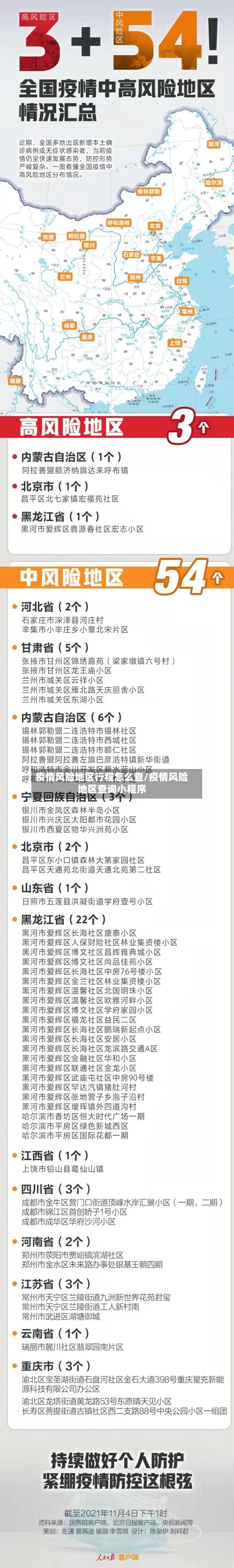 疫情风险地区行程怎么查/疫情风险地区查询小程序
