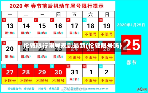 伦敦限行限号规则最新(伦敦限号吗)
