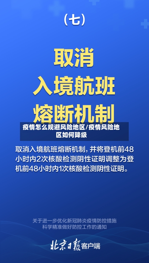 疫情怎么规避风险地区/疫情风险地区如何降级