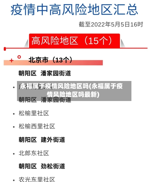 永福属于疫情风险地区吗(永福属于疫情风险地区吗最新)