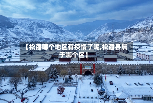 【松潘哪个地区有疫情了呢,松潘县属于哪个区】