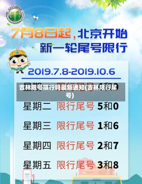 吉林限号限行吗最新通知(吉林限行尾号)