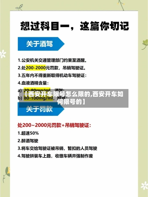 【西安开车限号怎么限的,西安开车如何限号的】
