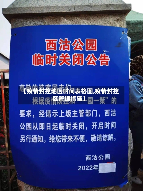【疫情封控地区时间表格图,疫情封控区管理措施】
