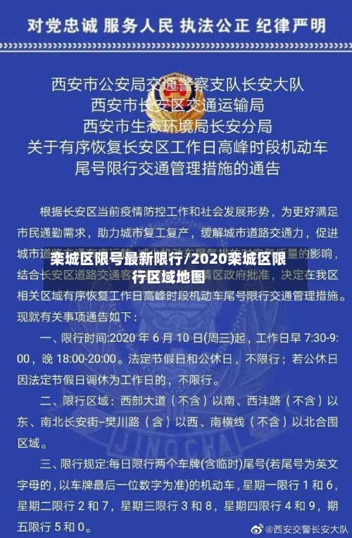 栾城区限号最新限行/2020栾城区限行区域地图