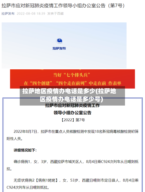 拉萨地区疫情办电话是多少(拉萨地区疫情办电话是多少号)