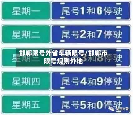 邯郸限号外省车辆限号/邯郸市限号规则外地
