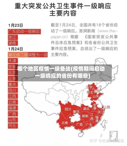 哪个地区疫情一级备战(疫情期间启动一级响应的省份有哪些)
