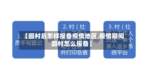 【回村后怎样报备疫情地区,疫情期间回村怎么报备】