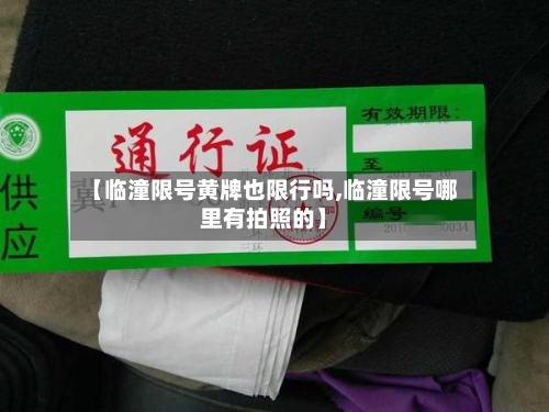 【临潼限号黄牌也限行吗,临潼限号哪里有拍照的】