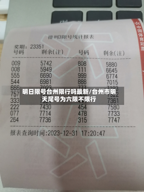 明日限号台州限行吗最新/台州市明天尾号为六限不限行