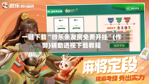 一键下载“微乐亲友房免费开挂”(作弊)辅助透视下载教程