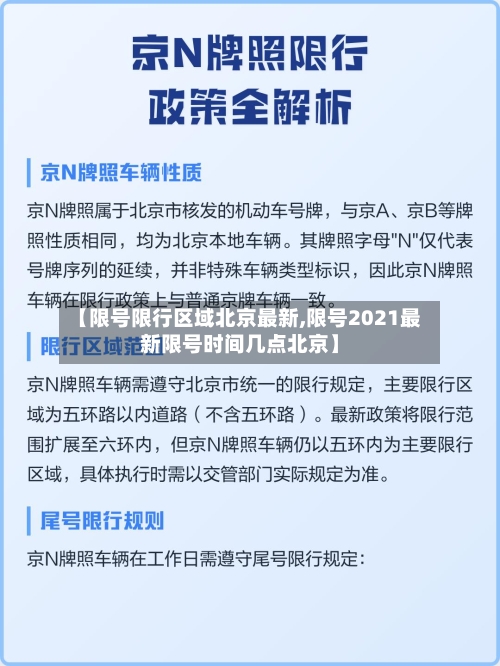 【限号限行区域北京最新,限号2021最新限号时间几点北京】