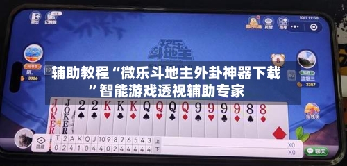 辅助教程“微乐斗地主外卦神器下载”智能游戏透视辅助专家