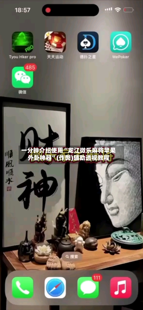 一分钟介绍使用“龙江微乐麻将苹果外卦神器”(作弊)辅助透视教程