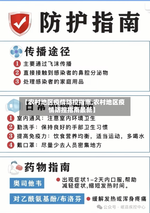 【农村地区疫情防控指南,农村地区疫情防控指南最新】