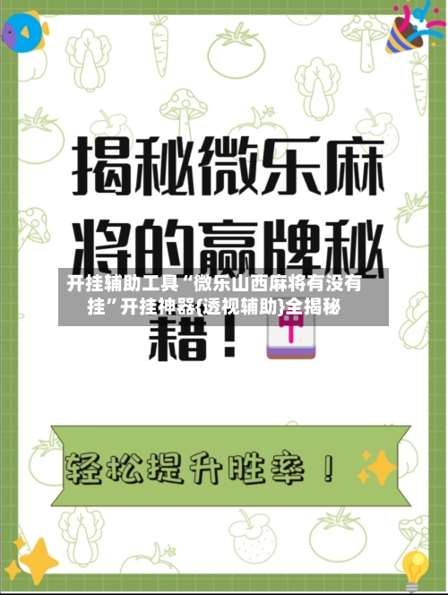开挂辅助工具“微乐山西麻将有没有挂”开挂神器{透视辅助}全揭秘