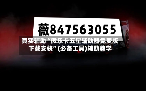 真实辅助“微乐卡五星辅助器免费版下载安装”(必备工具)辅助教学