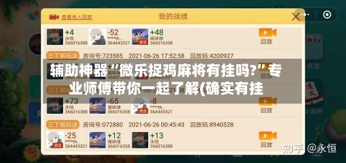 辅助神器“微乐捉鸡麻将有挂吗?”专业师傅带你一起了解(确实有挂